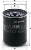 Mann Filter WP92080 Oliefilter