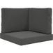 Maison Exclusive Coussin d'extérieur Polyester Anthracite 60 x 60 cm