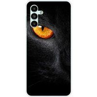 Samsung Bedrukt siliconen hoesje compatibel met Samsung Galaxy A13 5G, Samsung Galaxy A04S Oeil de panthere