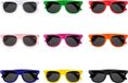 BRISA Sonnenbrille mit UV-400-Schutz, rot