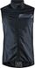 Craft Adv Essence Light Mouwloos Fietswindjack Heren - Zwart | Maat: L