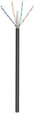 Goobay U/UTP CAT6 Gigabit outdoor netwerkkabel met vaste aders - AWG23 / zwart - 100 meter