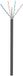 Goobay U/UTP CAT6 Gigabit outdoor netwerkkabel met vaste aders - AWG23 / zwart - 100 meter