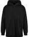 Build Your Brand Oversized Cut On Hoodie Black 4XL