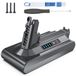 Morpilot 8000mAh Accu voor Dyson V10 SV12 Absolute Animal Pro Motorhead Fluffy Extra Cyclone Draadloze Steelstofzuiger, Vervangingsonderdeel 969352-02