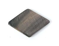 Parelmossel, ruitpatroon, glanzend, zwart, 29 x 20 mm, 250 g, 88u, ca.