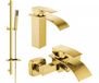 Mexen Aries DQ77 set de bain, or