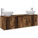 Maison Exclusive - Ensemble de 3 meubles de salle de bain en bois de récupération, dimensions : 161,5 x 44,5 x 80 cm
