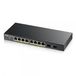 Zyxel GS1900-8HP v3 - Commutateur Gigabit PoE Géré à 8 ports - Noir