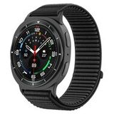 Samsung Galaxy Watch 8 - 40mm / 44mm Nylon Ribbelbandje - Zwart