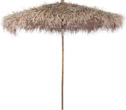 vidaXL Parasol van bamboe met dak van bananenbladeren 270 cm