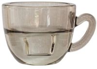 Merkloos Ideas 4 Seasons Kaarsenhouder Koffie grijs Ø8xH5cm