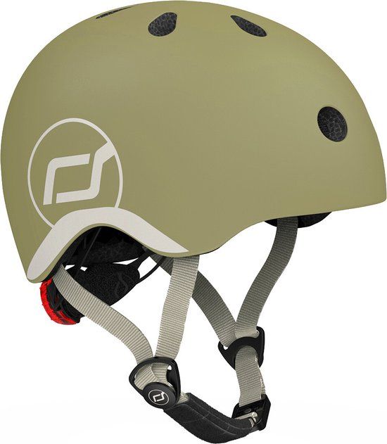 Scoot & Ride Kinderhelm – XS 45-51 cm – Olijf