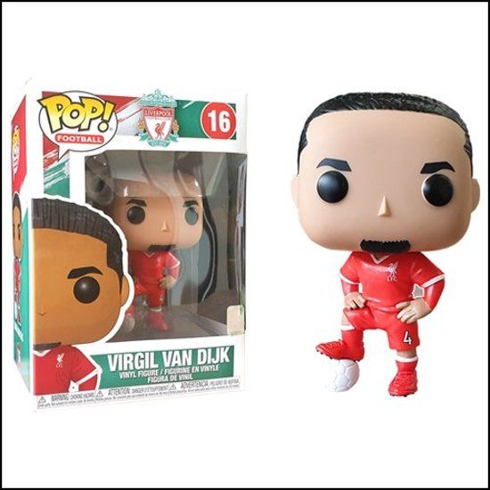 Panda - Pop Premiere League Football Virgil Van Dijk Vinyl Figure