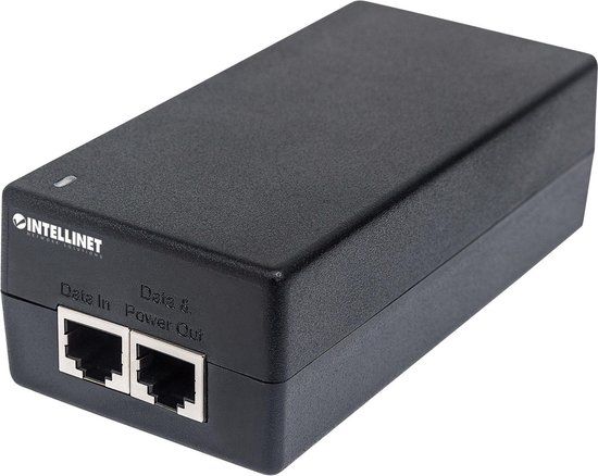 Intellinet 561235 PoE Adapter & Injector - Gigabit Ethernet - 48 V