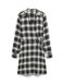 VERO MODA Vmlara Robe courte portefeuille à manches longues en tissu