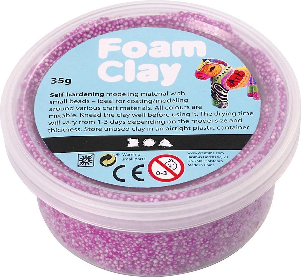 Foam Clay Foam Clay® neon paars 35gr