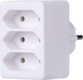 PremiumCord Multiplug 230V wit 3x2,5A