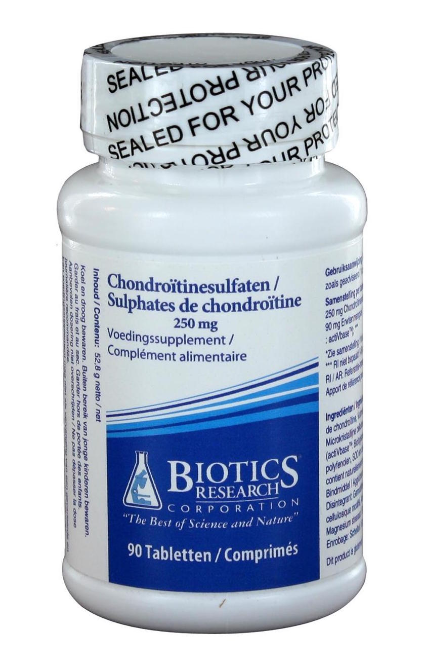 Biotics Chondroitinesulfaten 250mg Tabletten