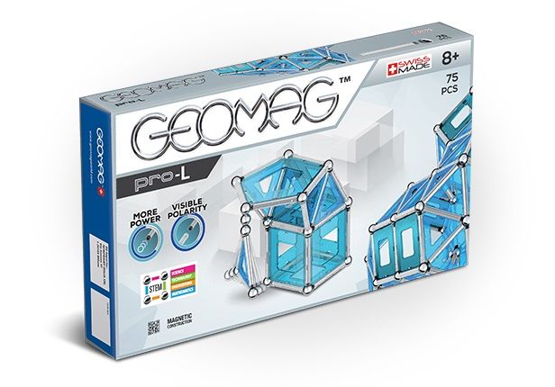 Geomag Pro-L 75 delig - Meerkleurig