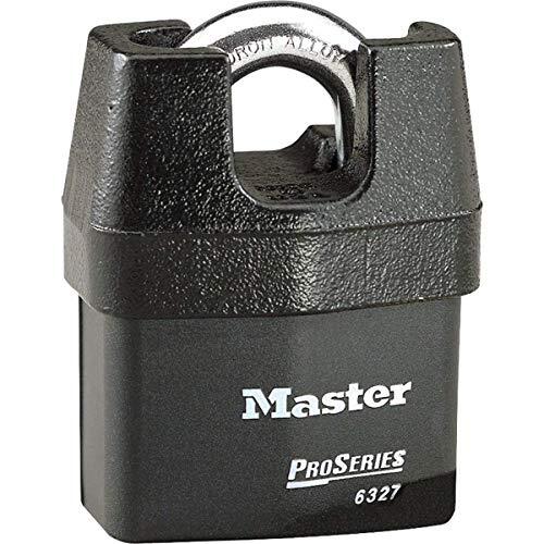 Master Lock Master Lock Waterbestendig Heavy Duty-hangslot [CEN Insurance Approved] [Gesloten Beugel] [Sleutel] [Buiten] 6327EURDCC – Voor Transport en industriële toepassingen