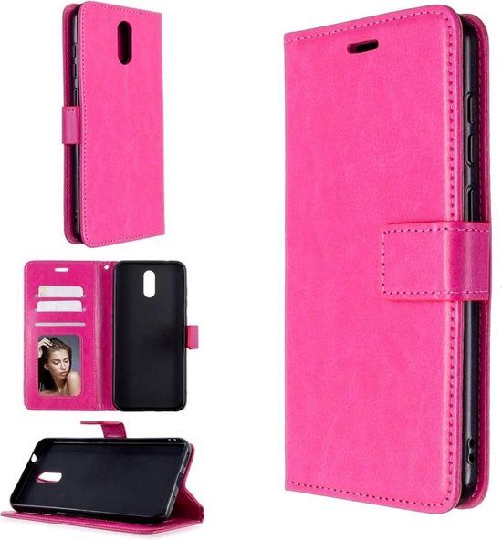 ZT Accessoires Book Case geschikt voor Nokia 3.2 - Roze