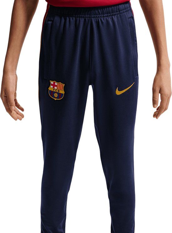 Nike FC Barcelona Strike Trainingsbroek - Blauw/Rood - Maat L (147-158) - Kids