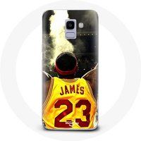 Maniacase Hoesje voor Samsung Galaxy A8 2018 Lebron James Basketbal speler