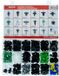 Einparts Honda Kit de clips de fixation pour garnitures 460 pièces