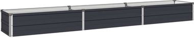 vidaXL Jardinière surélevée anthracite 240 x 40 x 24 cm métal