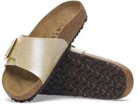 Birkenstock CATALINA GRACEFUL PEARL WHITE Dames slippers Wit/beige Maat 38