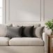 vidaXL - Coussin - 2 - pce - BOIS - Anthracite - 40 - x - 60 - cm - Polyester