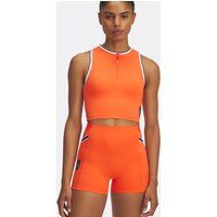 Under Armour Run 96 Tanktop Dames-Oranje, Maat XL