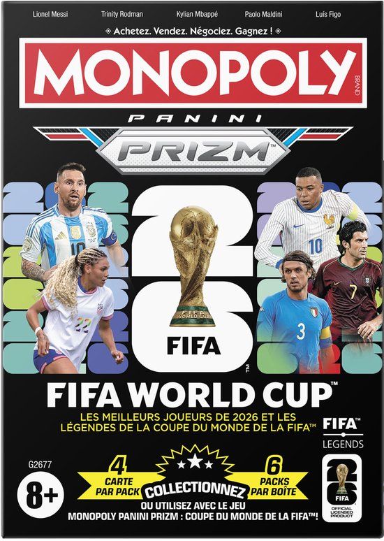 Monopoly Panini Prizm: FIFA World Cup Booster Box