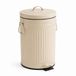 Relaxdays Pédalier 12 l - Beige