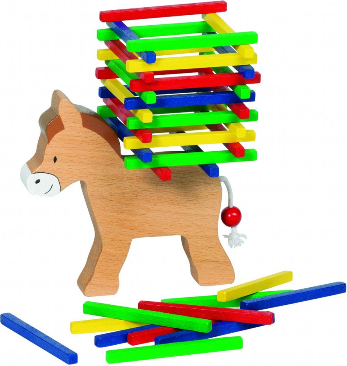 Goki Balance Game Pack Mule - Multicolor - Wooden - 4+ years