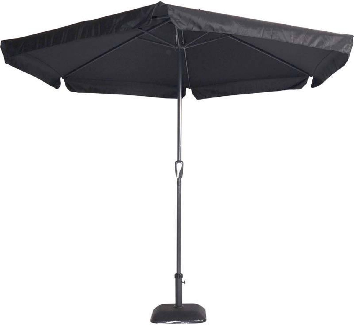 Lesli Living Outdoor Living Parasol Gemini zwart Ã¸3mtr Waarom is een <lt/>a href=https://www.bol.com/nl/i/-/N/13027/ target=_blank"<gt/>parasol<lt/>/a<gt/> onmisbaar in de tuin