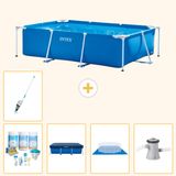 Intex Rechthoekig Frame Zwembad - 260 x 160 x 65 cm - Blauw