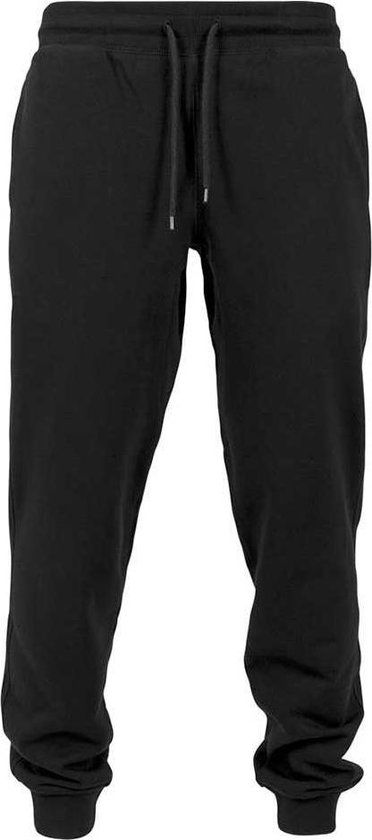 Urban Classics Basic Joggingbroek Heren Zwart - 2XL