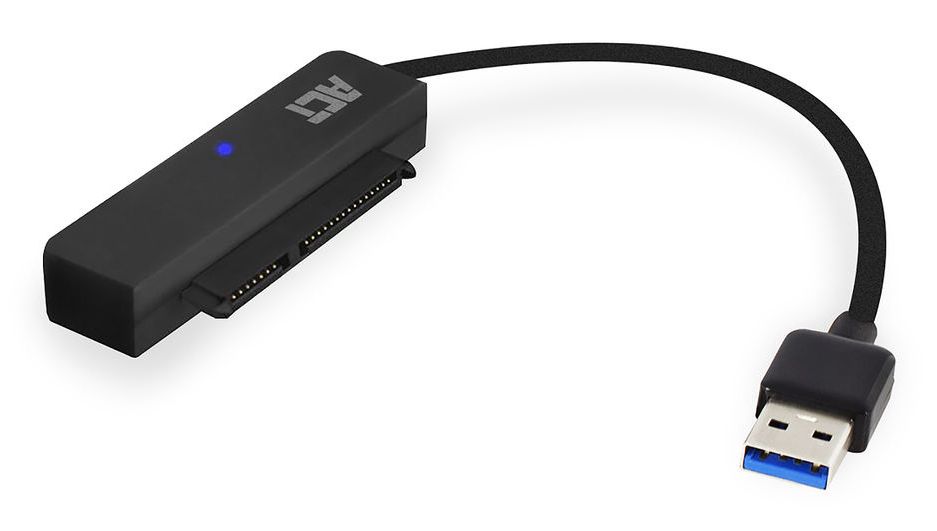 ACT AC1510 SATA naar USB Adapterkabel - Zwart