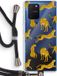 Case Company® - Samsung Galaxy Note 10 Lite Case with Cord - Leopard - Black Cord - Back Cover