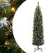 Prolenta Maison Exclusive Kunstkerstboom, slank model, 300 LED-lampjes, 180 cm