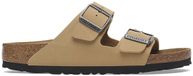 Birkenstock Arizona Nubuck Sandales Brun EU 38 Unisexe