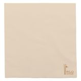 100 Eco-Bamboo 100 servetten P. 1/4 'Eco-Bamboo' 70 G/M2, 25 x 25 cm, natuurlijke bamboe