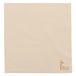 100 Eco-Bamboo 100 servetten P. 1/4 'Eco-Bamboo' 70 G/M2, 25 x 25 cm, natuurlijke bamboe