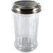 Fackelmann 46883 poedersuikerstrooier Parmezaanse rasp, glas, wit, 13 x 8 x 8 cm