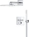 GROHE QuickFix Precision SmartControl Inbouw Douchesysteem - Vierkant - Chroom - 34875000