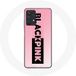 Maniacase Hoesje Samsung Galaxy A32 4G Blackpink logo roze en zwart