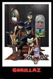Gorillaz Gorillaz Unisex Poster - meerkleurig - Standard