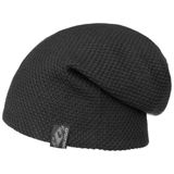 Chillouts Osaka Oversize Beanie Dames/Heren - Wintermuts gebreide muts voor Zomer/Winter, Zwart, Eén maat